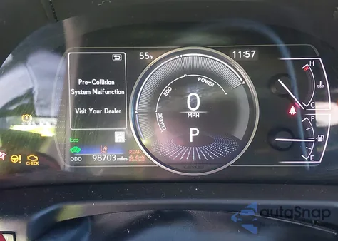 2019 Lexus Es 300H из США, поврежденный, VIN 58AB21B18KU003730